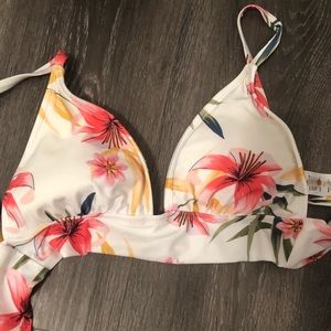 target floral bathing suit